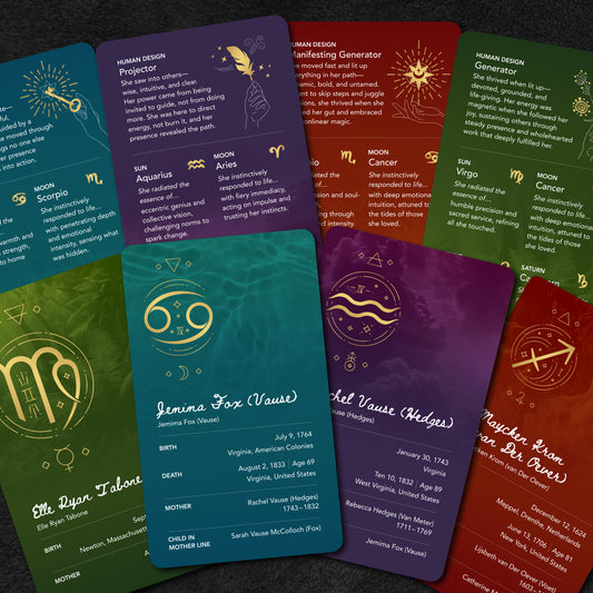 Replacement Lineage Card – Reprint Individual Ancestral Cards