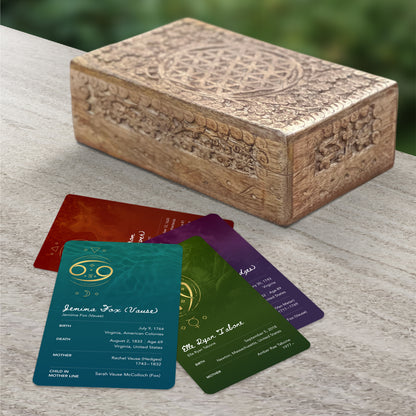 Hand Carved Keepsake Box