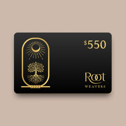 Root Weavers Gift Card – Give the Gift of Ancestral Connection